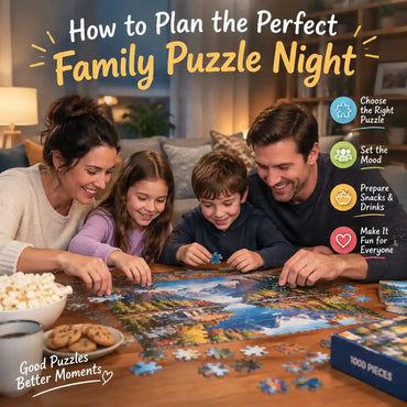 How to Plan the Perfect Family Puzzle Night