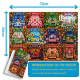 Twelve festive sweaters - 1000 pieces Jigsaw Puzzle