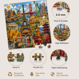 Borderlands Roaming - 1000 Pieces Jigsaw Puzzle