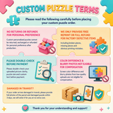 Custom Wooden Photo Puzzle