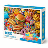 Munchie Madness - 1000 Pieces Jigsaw Puzzle