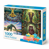 Polka Dot Safari - 1000 Pieces Jigsaw Puzzle