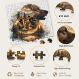 Golden Bonds - 1000 Pieces Jigsaw Puzzle