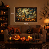 Under the Pumpkin Moon - 1000 Pieces Jigsaw Puzzle