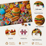 Munchie Madness - 1000 Pieces Jigsaw Puzzle
