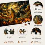 Under the Pumpkin Moon - 1000 Pieces Jigsaw Puzzle