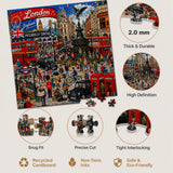 Lost in Piccadilly - 1000 Pieces Jigsaw Puzzle