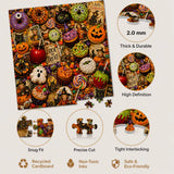 Halloween Sweet Treats - 1000 Pieces Jigsaw Puzzle