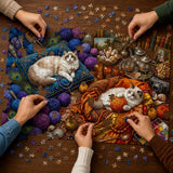 Fluffy Afternoon - 1000 Pieces Jigsaw Puzzle