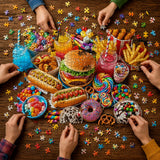 Munchie Madness - 1000 Pieces Jigsaw Puzzle
