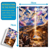 The birth of Jesus - 1000 Pieces Jigsaw Puzzle