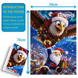 Christmas Fantasy Flight - 1000 Pieces Jigsaw Puzzle