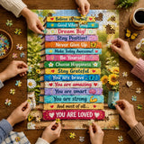 A Stack of Positivity - 1000 pieces Jigsaw Puzzle