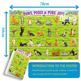 Cute Pet Yoga - 1000 Pieces Jigsaw Puzzle