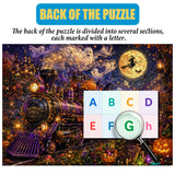 The Ghostly Steam Puzzle - 1000 Pieces Jigsaw Puzzle
