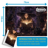 Witch's Grimoire Puzzle - 1000 Pieces Jigsaw Puzzle