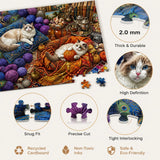 Fluffy Afternoon - 1000 Pieces Jigsaw Puzzle