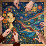 The Girl with the Star-Woven Hair - 1000 Pieces Jigsaw Puzzle