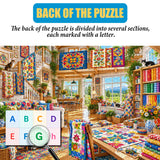 Sunshine Sewing Cottage - 1000 pieces Jigsaw Puzzle