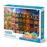 Twelve Months Bazaar Puzzle - 1000 Pieces Jigsaw Puzzle
