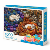 Fluffy Afternoon - 1000 Pieces Jigsaw Puzzle