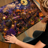 The Ghostly Steam Puzzle - 1000 Pieces Jigsaw Puzzle