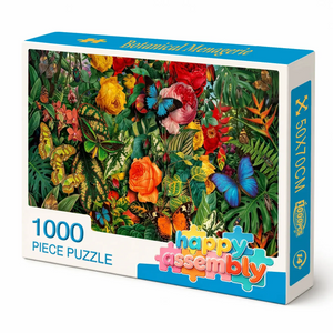 Botanical Menagerie - 1000 Pieces Jigsaw Puzzle