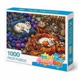 Fluffy Afternoon - 1000 Pieces Jigsaw Puzzle