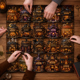 20 Shops of Hallow-Town - 1000 Pieces Jigsaw Puzzle