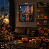 Spooky Night in Miami Beach - 1000 Pieces Jigsaw Puzzle
