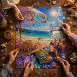 Ocean Breeze Journal - 1000 Pieces Jigsaw Puzzle