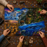 One Planet, One World Puzzle - 1000 Pieces Jigsaw Puzzle