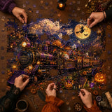 The Ghostly Steam Puzzle - 1000 Pieces Jigsaw Puzzle