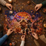 Trick or Treat Tykes Puzzle - 1000 Pieces Jigsaw Puzzle