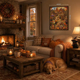 Crisp Autumn Days - 1000 Pieces Jigsaw Puzzle