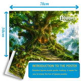 Giant Tree Castle - 1000 Pieces Jigsaw Puzzle