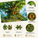 Giant Tree Castle - 1000 Pieces Jigsaw Puzzle