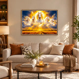 Heavenly White Horse - 1000 Pieces Jigsaw Puzzle