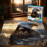 The life of the bald eagle - 1000 Pieces Jigsaw Puzzle