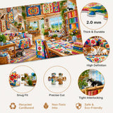 Sunshine Sewing Cottage - 1000 pieces Jigsaw Puzzle