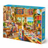 Sunshine Sewing Cottage - 1000 pieces Jigsaw Puzzle