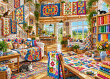 Sunshine Sewing Cottage - 1000 pieces Jigsaw Puzzle