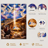 The birth of Jesus - 1000 Pieces Jigsaw Puzzle