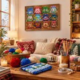 Twelve festive sweaters - 1000 pieces Jigsaw Puzzle