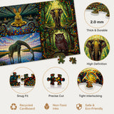 Polka Dot Safari - 1000 Pieces Jigsaw Puzzle