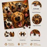 Pawsitive Vibes Only- 1000 Pieces Jigsaw Puzzle