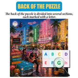 Spooky Night in Miami Beach - 1000 Pieces Jigsaw Puzzle