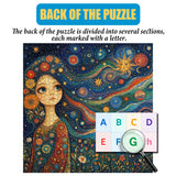 The Girl with the Star-Woven Hair - 1000 Pieces Jigsaw Puzzle