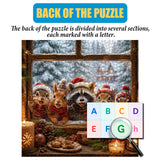 Yuletide Neighbors - 1000 Pieces Jigsaw Puzzle