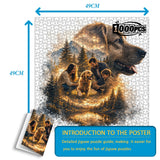 Golden Bonds - 1000 Pieces Jigsaw Puzzle